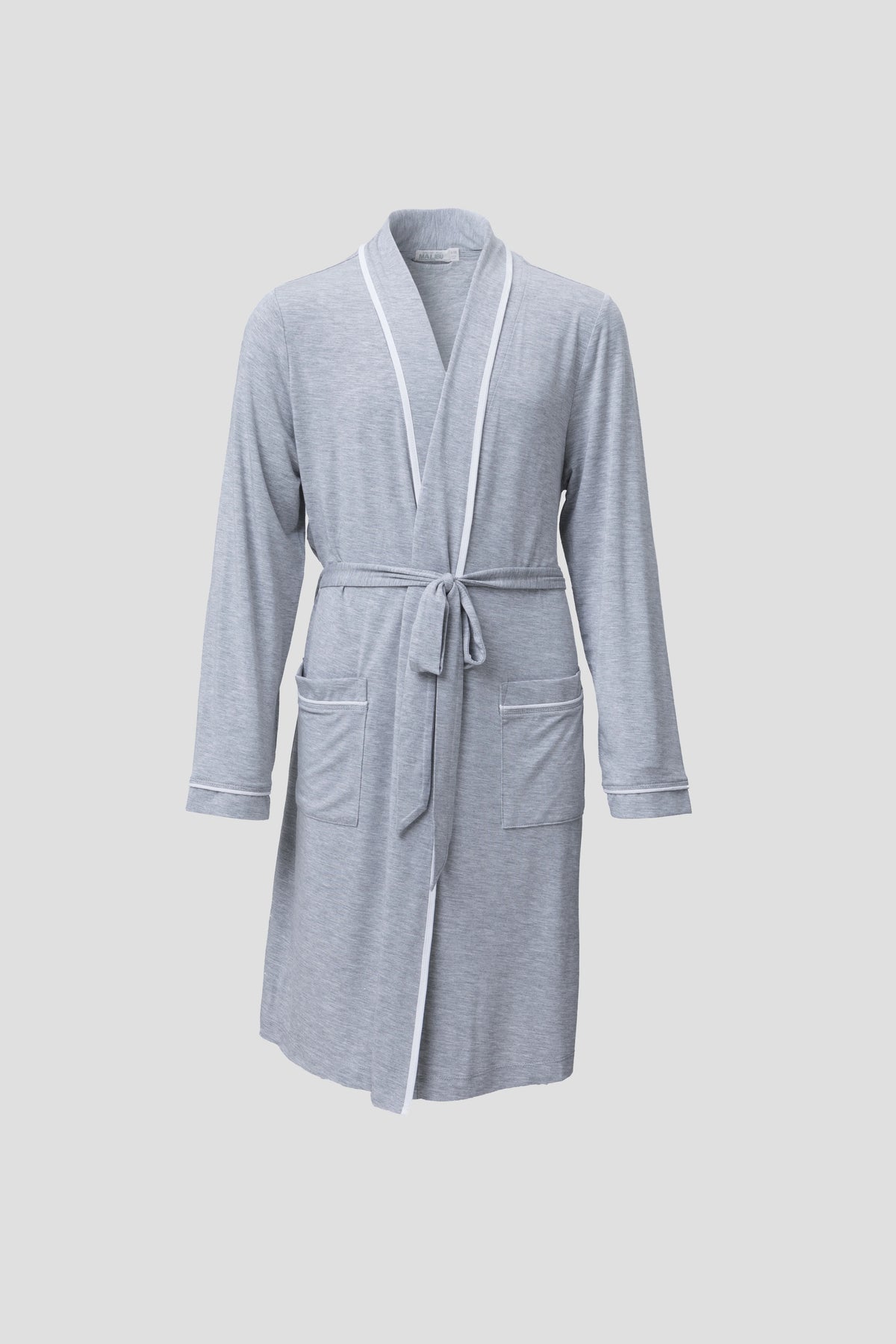 Malibu Collection® Youth Soft Jersey Piped Robe