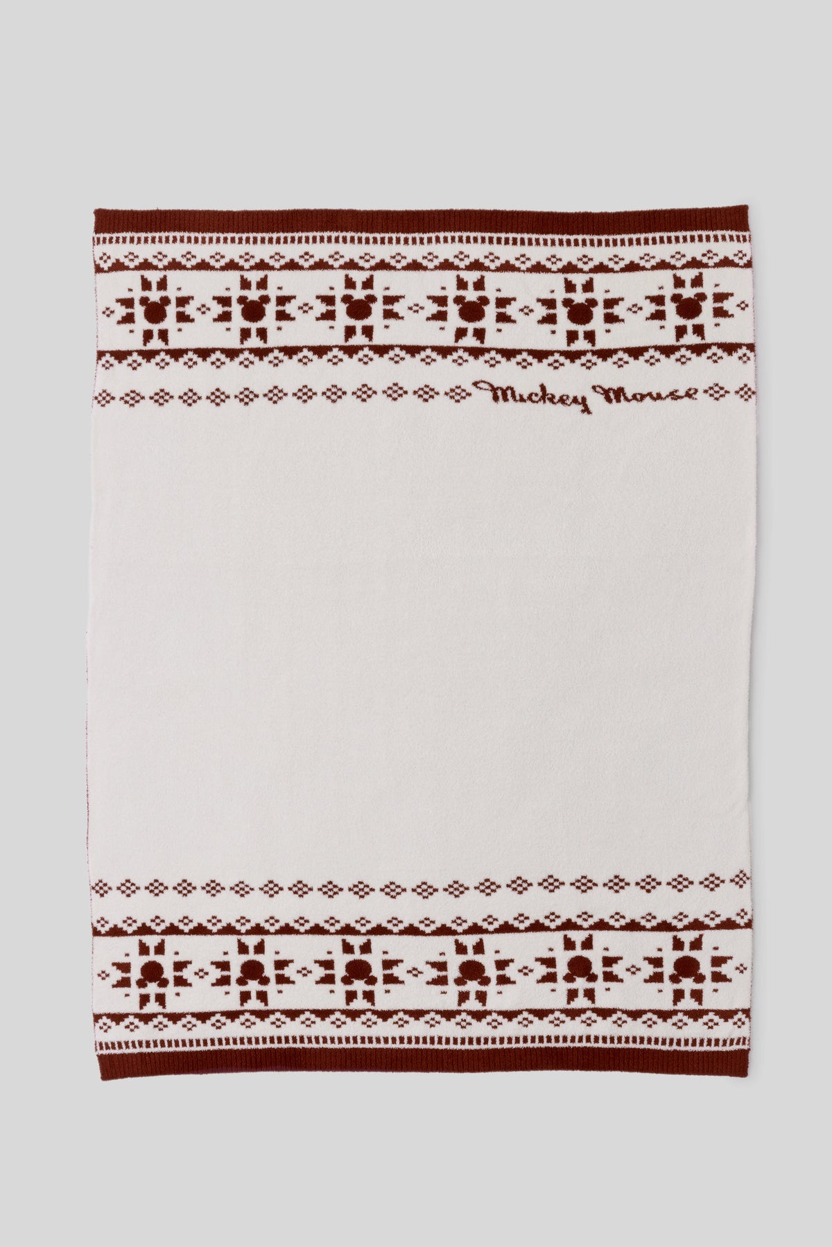 CozyChic® Disney Mickey Fair Isle Throw