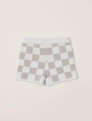 Toddler CozyChic® Cotton Checkered Short