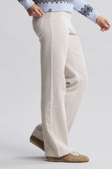 Stretch Cord Wide Leg Pant