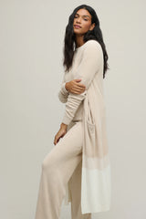 CozyChic Ultra Lite® Wavy Colorblock Long Cardigan
