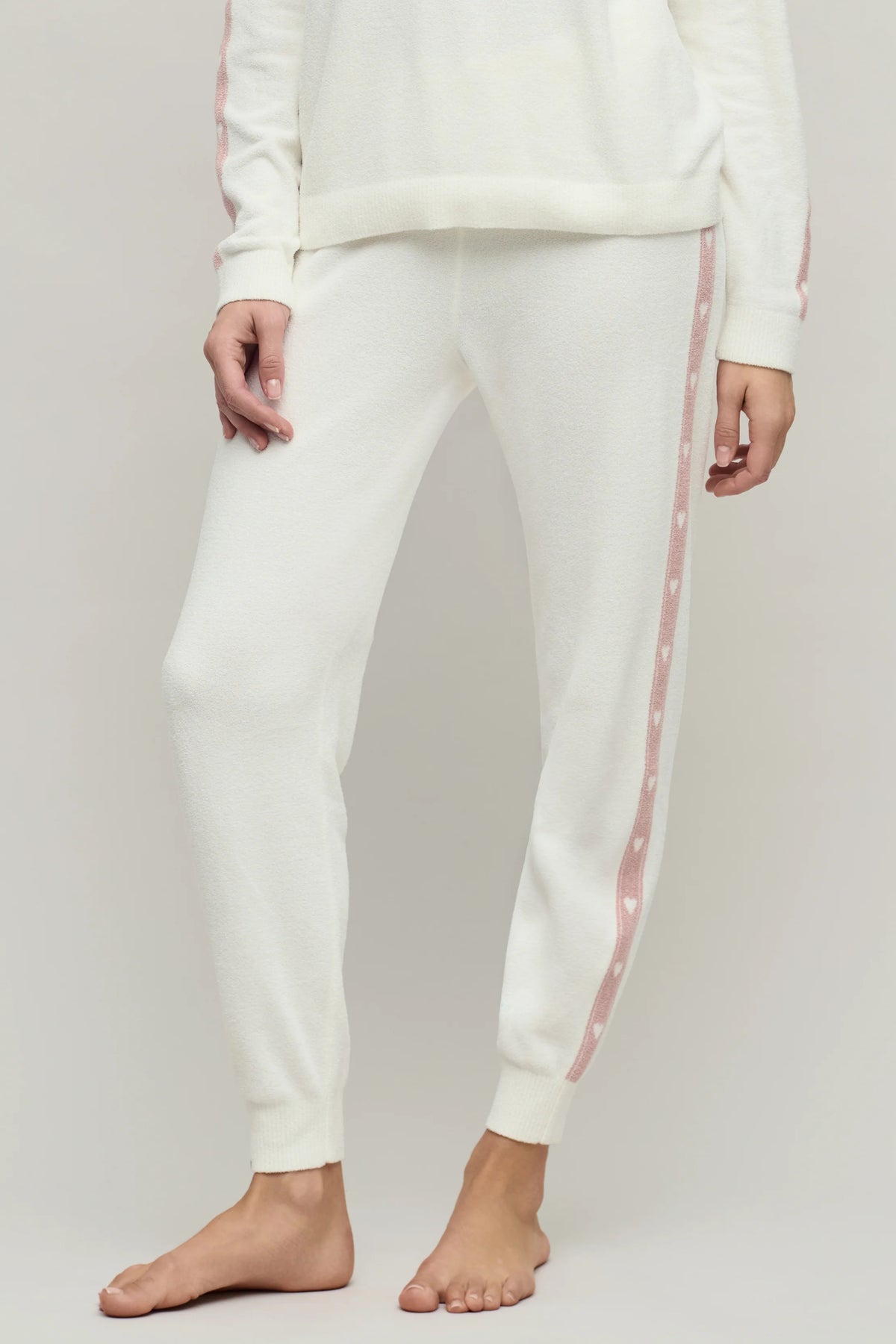CozyChic Ultra Lite® Heart Stripe Jogger