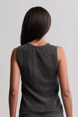 CozyChic Ultra Lite® Cable Knit Tank