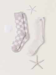 CozyChic® Checks & Stripes Sock Set
