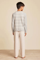 CozyChic Ultra Lite® Heathered Stripe Raglan Pullover