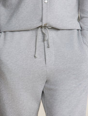 Malibu Collection® French Terry Jogger With Woven Placket