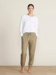 Malibu Collection® Linen Blend Jogger