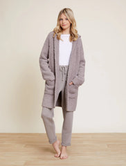 CozyChic® Boucle Youth Hooded Long Coatigan