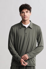 Malibu Collection® Butterchic LS Polo