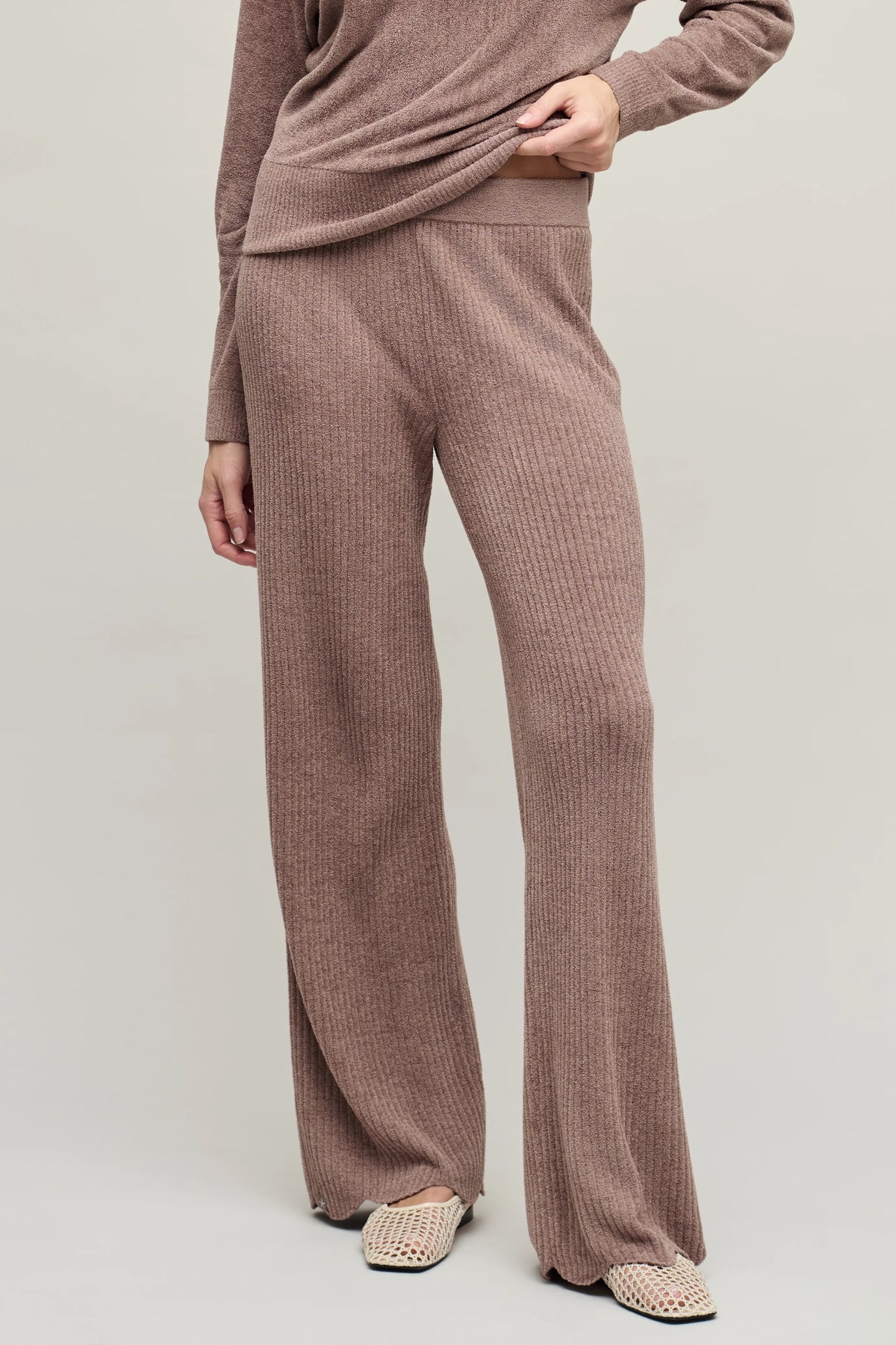 CozyChic Ultra Lite® Ribbed Scallop Pant