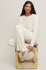 CozyChic Ultra Lite® Ribbed Scallop Pant