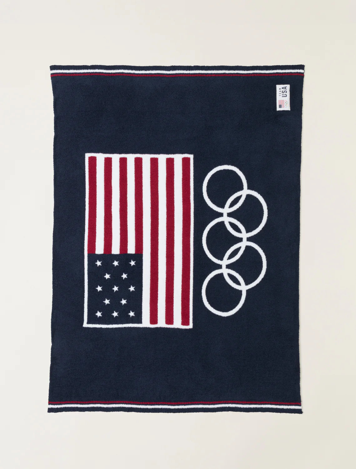 Cozychic® Team USA Flag Olympic Ring Throw