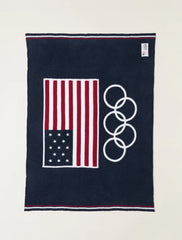Cozychic® Team USA Flag Olympic Ring Throw