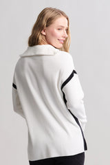 CozyChic Ultra Lite® Side Stripe Half Zip Pullover