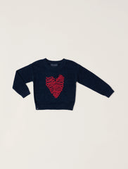 CozyChic Ultra Lite® Toddler Stitched Heart Pullover