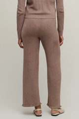 CozyChic Ultra Lite® Rib Ruffle Hem Ankle Pant