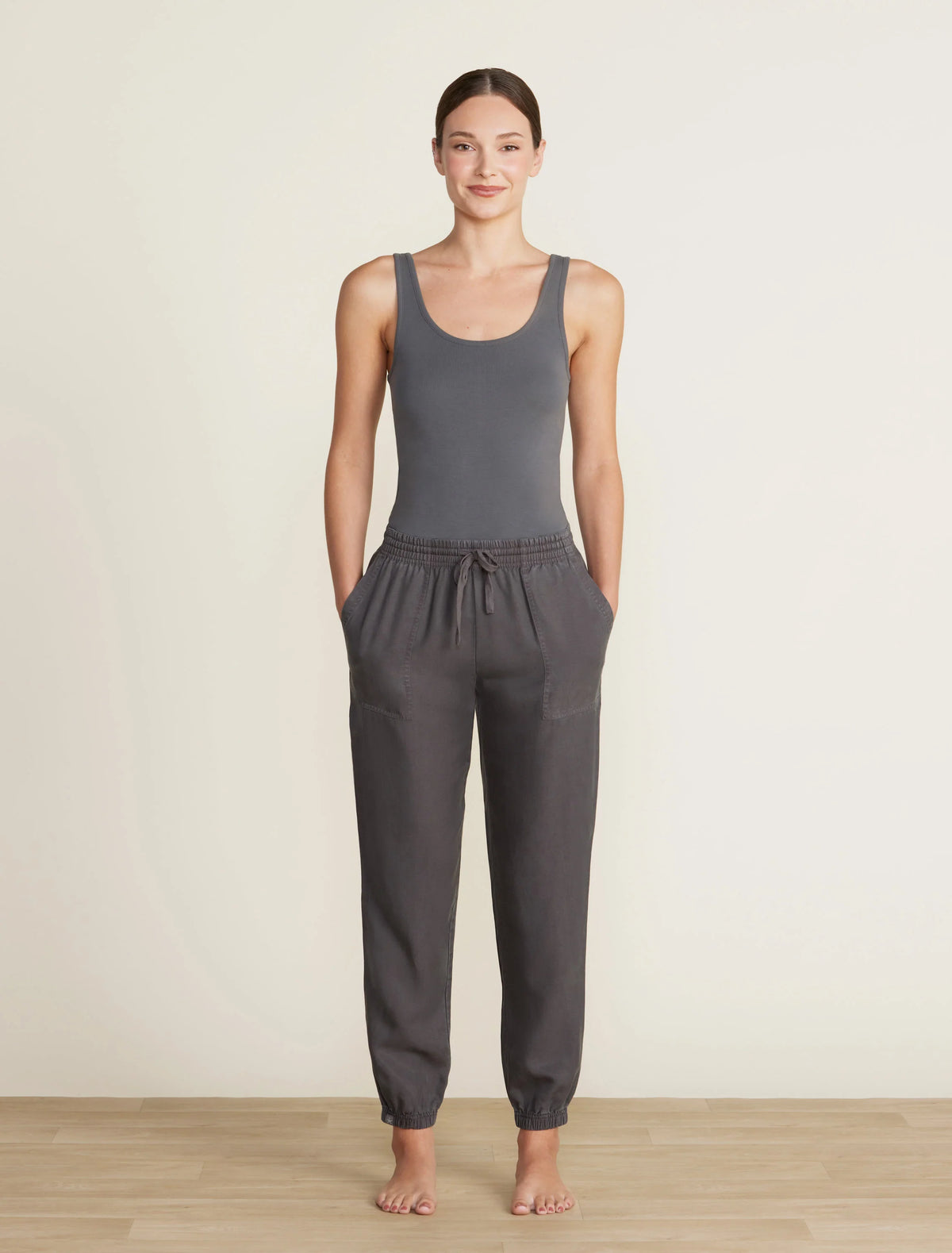 Malibu Collection® Linen Blend Jogger