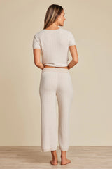 CozyChic Ultra Lite® Pointelle Crop Pant