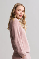 CozyChic Lite® Textured Raglan Sleeve Henley