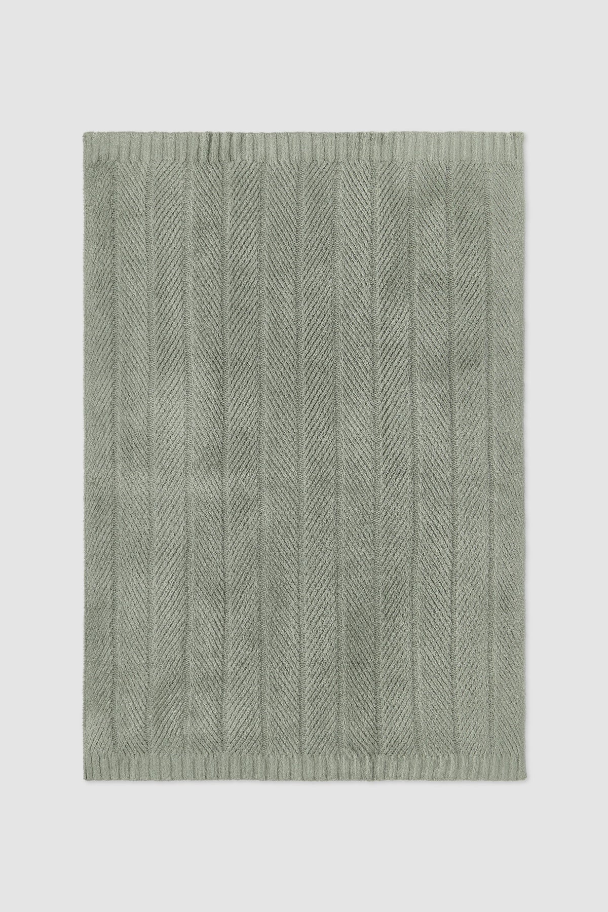 Cozy Shine Herringbone Blanket