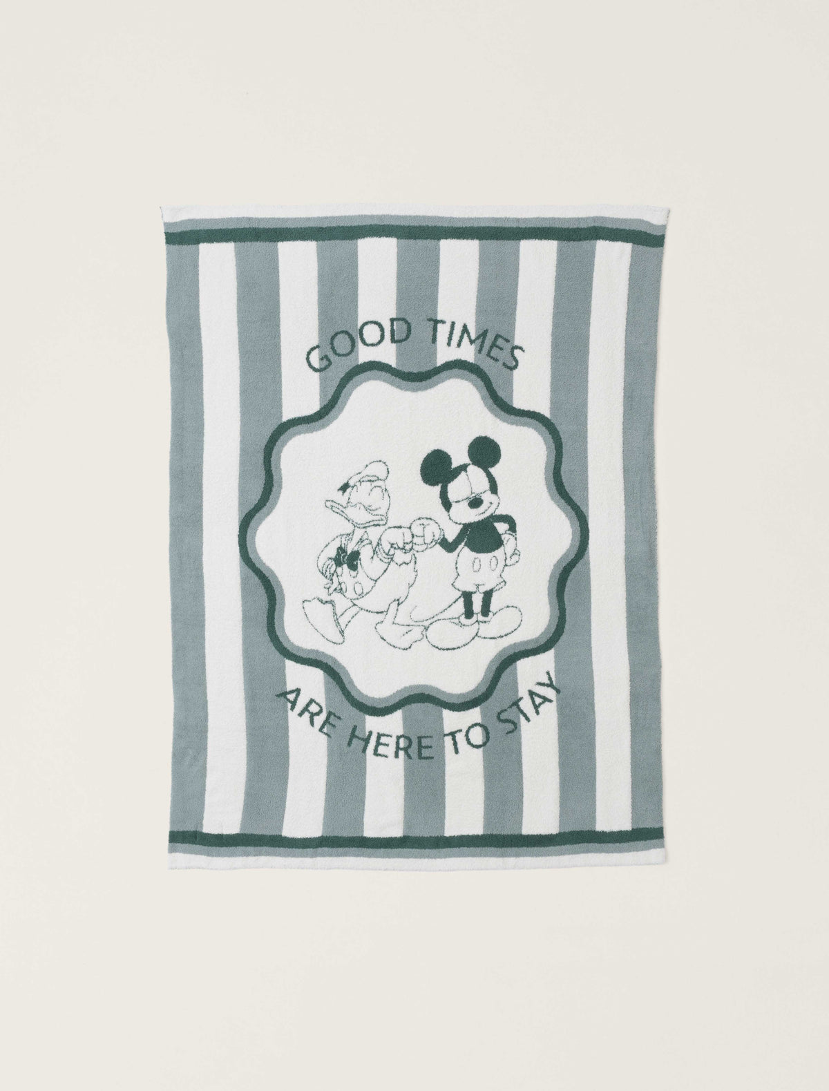 CozyChic® Disney Mickey And Donald Stripe Blanket