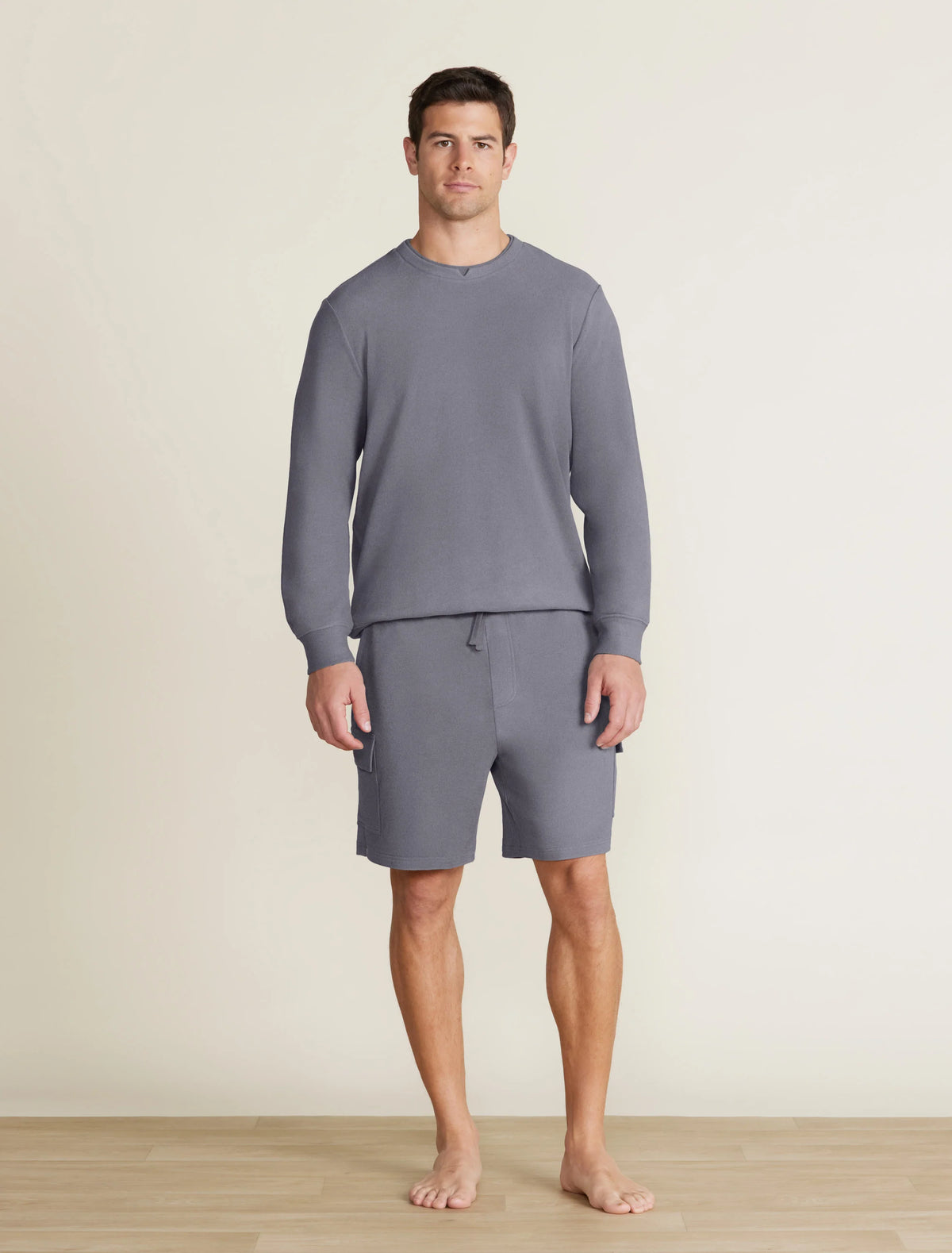 Malibu Collection® Brushed Fleece Cargo Short